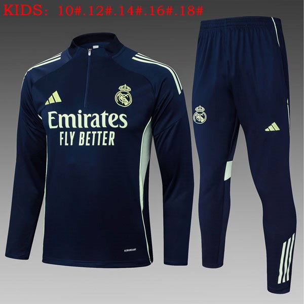 Enfant Sweatshirt Real Madrid 2025-26 Bleu 7